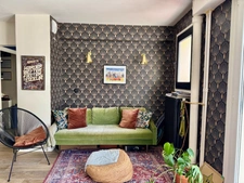 Paris 19e – Laumière – Lumineux 2 pièces de 41 m² au calme sur jardin