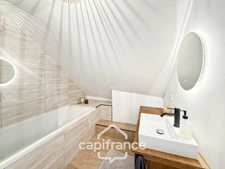 Longère de caractère entièrement rénovée – 130 m², suite parentale, cuisine moderne, terrain 1100 m² SAINT GERAND CROIXANVEC (56)