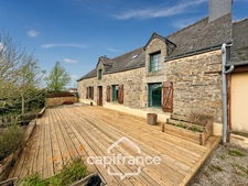 Maison à vendre 5 pièces KERGRIST (56300) Maison en pierre avec vie de plain-pied et dépendance 30 m² 