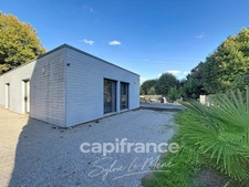 PONTIVY (56300) – MAISON CONTEMPORAINE EN OSSATURE BOIS – 5 CHAMBRES – TERRAIN DE 1 530 m²