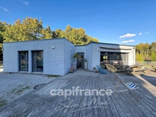 PONTIVY (56300) – MAISON CONTEMPORAINE EN OSSATURE BOIS – 5 CHAMBRES – TERRAIN DE 1 530 m²