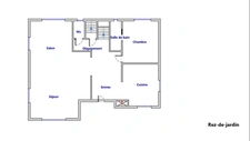 6-room house for sale in Pontivy (56) - Renovated family home, in a quiet location and close to Pontivy town centre