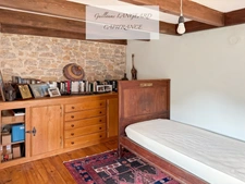 Bolozon (01) Authentic stone house 133 m² – 5 bedrooms – 3200 m² plot – Outbuildings and vaulted cellars