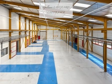 Bâtiment industriel 2 239 m² – Parcelle 9 687 m² – IZERNORE (01)