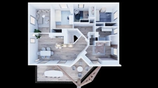 Maison d'architecte 180 m2 - DOMPIERRE SUR CHALARONNE (01400)