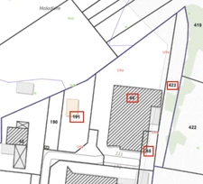 Bâtiment industriel 2 239 m² – Parcelle 9 687 m² – IZERNORE (01)