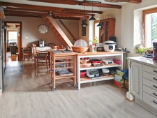 Bolozon (01) Authentic stone house 133 m² – 5 bedrooms – 3200 m² plot – Outbuildings and vaulted cellars