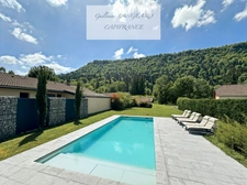 FOR SALE, OYONNAX (01), HOUSE WITH POOL OF 227M2 ON 2875 M2 OF LAND