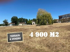 Montendre - Terrain à vendre 4905 m² centre-ville