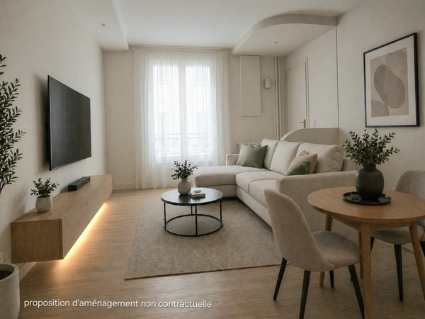 Appartement à vendre 2 pièces PARIS 15EME ARRONDISSEMENT - quartier Saint Lambert