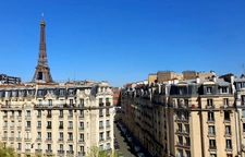 Dpt Paris (75), à vendre PARIS 15EME ARRONDISSEMENT NORD appartement T2 de 66,36 m² - Vue Tour Eiffel