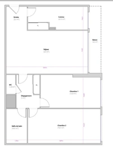 3-room apartment for sale in the 15th arrondissement of Paris (75)