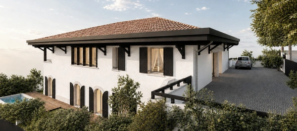 VILLA NEUVE T5 — 151,75 M² — JARDIN & TERRASSES — SAINT-JEAN-DE-LUZ SAINTE-BARBE
