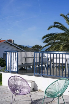 Propriété confidentielle avec vue mer absolue – Biarritz
