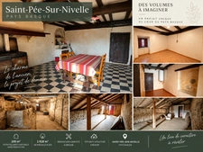 Saint-Pée-sur-Nivelle Une bâtisse du XVIIIᵉ à réinventer, près de 200 m² de potentiel