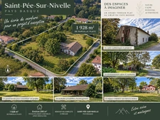 Saint-Pée-sur-Nivelle Une bâtisse du XVIIIᵉ à réinventer, près de 200 m² de potentiel