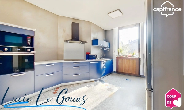 Immeuble de caractère de 410m² et terrain aménageable  – Rare sur le secteur