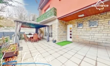 Maison mitoyenne 128 m² à Villerupt – 3 chambres, bureaux, sous-sol complet et grand garage