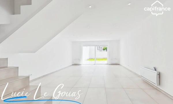 Maison mitoyenne rénovée de 126m², 3 chambres