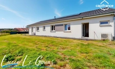 Maison individuelle de plain-pied de 2022 – 106 m² habitables sur 10 ares