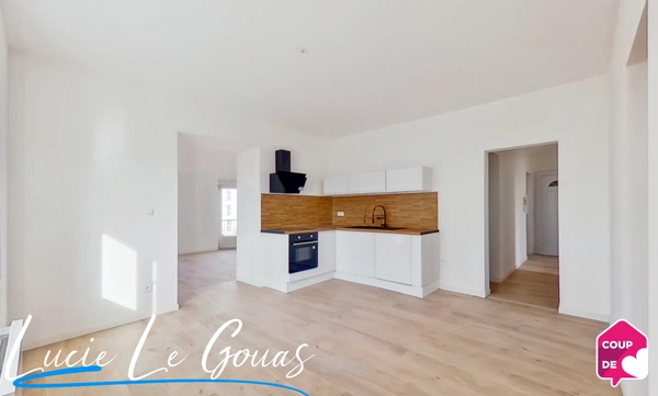Appartement rénové de 97m² 