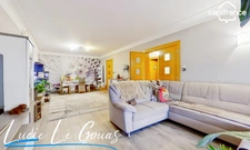 Maison mitoyenne 128 m² à Villerupt – 3 chambres, bureaux, sous-sol complet et grand garage