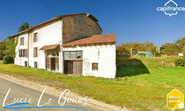 Maison de 250m² à rénover à Grand-Failly, avec jardin, grange et garage.