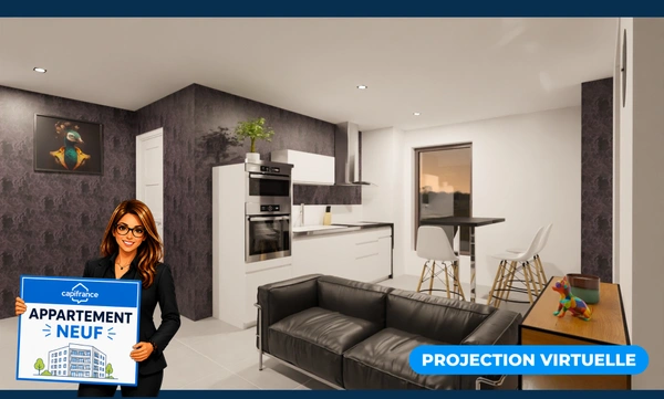 Appartement T2 neuf avec terrasse à Sentzich – Cattenom