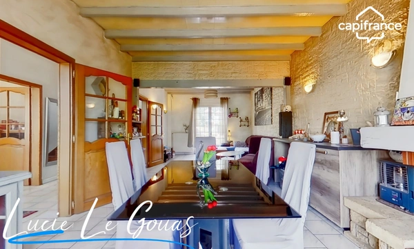 Maison de campagne mitoyenne – 181 m² – 4 chambres – Spincourt
