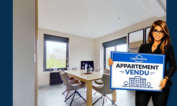 Appartement T6 de 132m² parking, jardin, balcon et cour et local professionnel