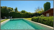 Villa plain pied au calme avec piscine