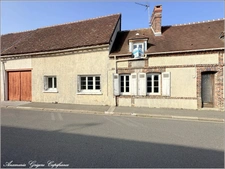 COURVILLE SUR EURE (28190), Rue Georges Fessard, maison à renover de 100m², 2 chambres, garage