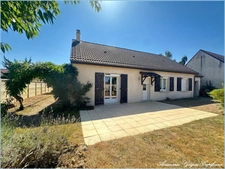 Courville-Sur-Eure - Lancey - maison de plain pied, 90 m², 3 chambres, garage, terrain 492 m²