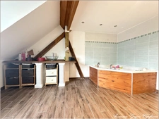 Courville-Sur-Eure à vendre, maison de village 123 m², 2 chambres avec la possibilité d'aménager une troisième chambre 