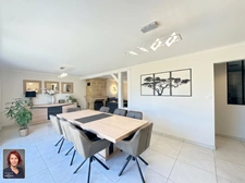 COURVILLE SUR EURE (28) - Maison 123 m², 3 chambres (plain pied), terrain clos de 625 m²