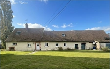 MITTAINVILLIERS-VERIGNY (28), longère rénovée 143 m² - 4 chambres, terrain 2645 m²