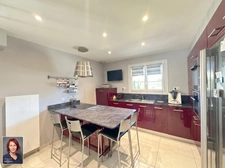 COURVILLE SUR EURE (28) - Maison 123 m², 3 chambres (plain pied), terrain clos de 625 m²