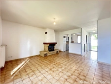 COURVILLE SUR EURE (28) Maison a vendre: plain pied, 3 chambres, sous-sol total, terrain 609 m²