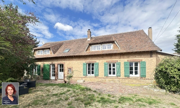 Pontgouin - 28190 - Longere renovée 4 chambres, bureau, 197 m², terrain - 