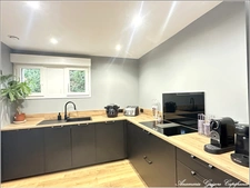 Courville-Sur-Eure, maison de plain pied, rénovée entièrement - 3 chambres, terrain clos de 2428 m²