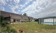 Longère à vendre 8 pièces SAINT DENIS DES PUITS (28) Gare Paris-Montparnasse à 1h10