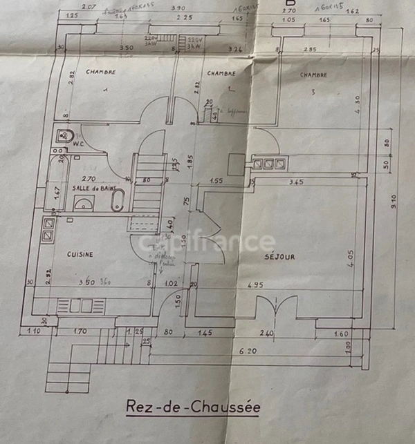 Maison familiale 5/7 pièces 143 m² + garage double + atelier 78 m² quartier Coeuilly (Champigny-sur-Marne) – RER E 700 m – Futur ligne 15 à 10 minutes 