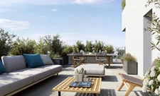 Dpt Yvelines (78), à vendre CHATOU appartement T4 de 97,04 m² - Terrasse 40m2