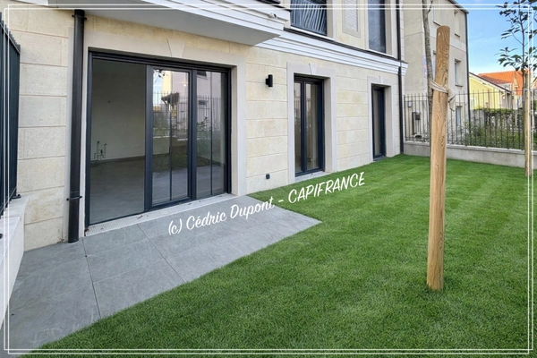 Appartement à vendre 3 pièces 63m2 - LE PERREUX SUR MARNE (94) - Jardin 47m2 - Parking