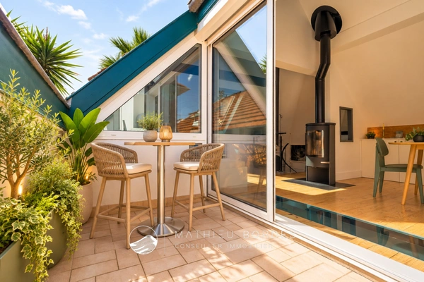 Maison de ville atypique et chaleureuse, au calme du quartier des fleuristes d'Anglet 