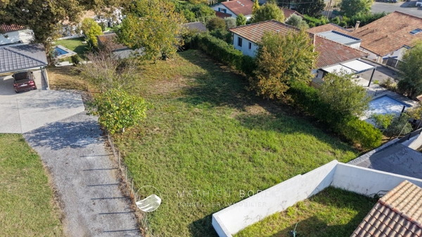 ANGLET – Terrain à batir de 725 M² – EXPOSITION SUD