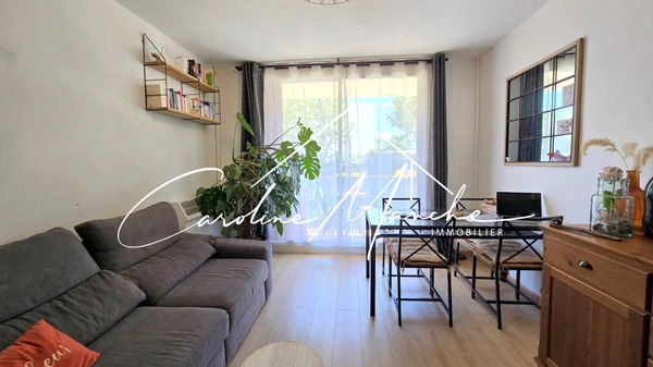 Vendu loué - Appartement T3 + cave - Résidence sécurisée à Salon de provence