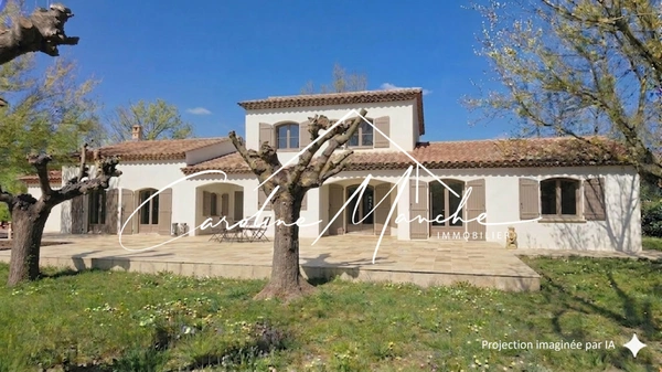 A vendre à Trets - Propriété de 300m² sur magnifique terrain de 6 500m²
