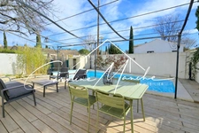 Maison mitoyenne T4/5 de 125m² - terrasse, piscine et jardin