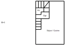 Maison de village T4 de 115m² + garage de 38m² à Eyguières